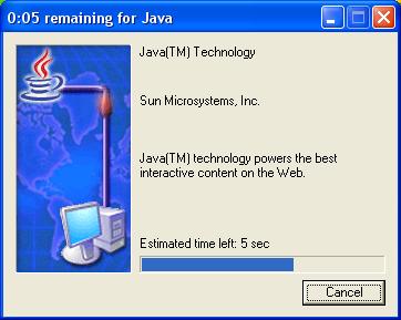 Kuva 4: Java Runtime Environment 5 asennus