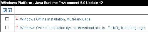 Kuva 3: Java Runtime Environment 5 asennus